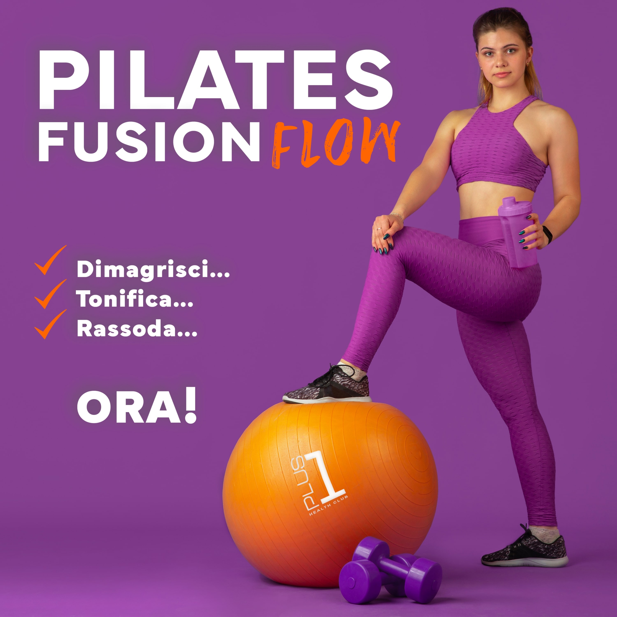 Pilates Fusion Flow purple