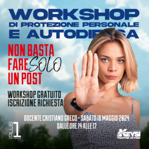 autodifesa femminile protezione personale workshop gratuito